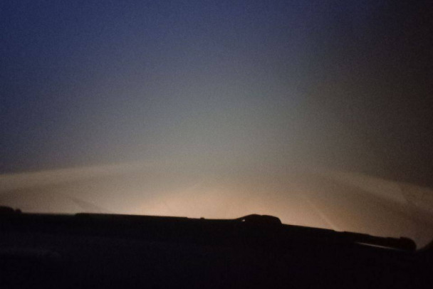 Опасный туман на дорогах Ленобласти